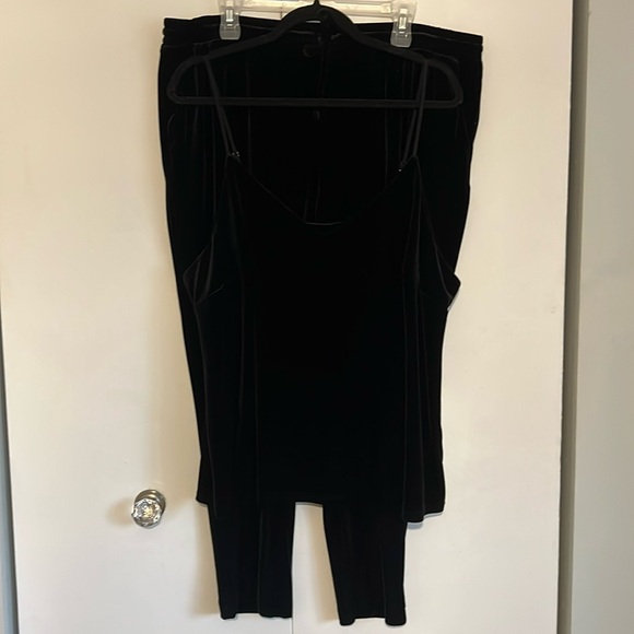 Pants & top stretch velvet set - Picture 13 of 13